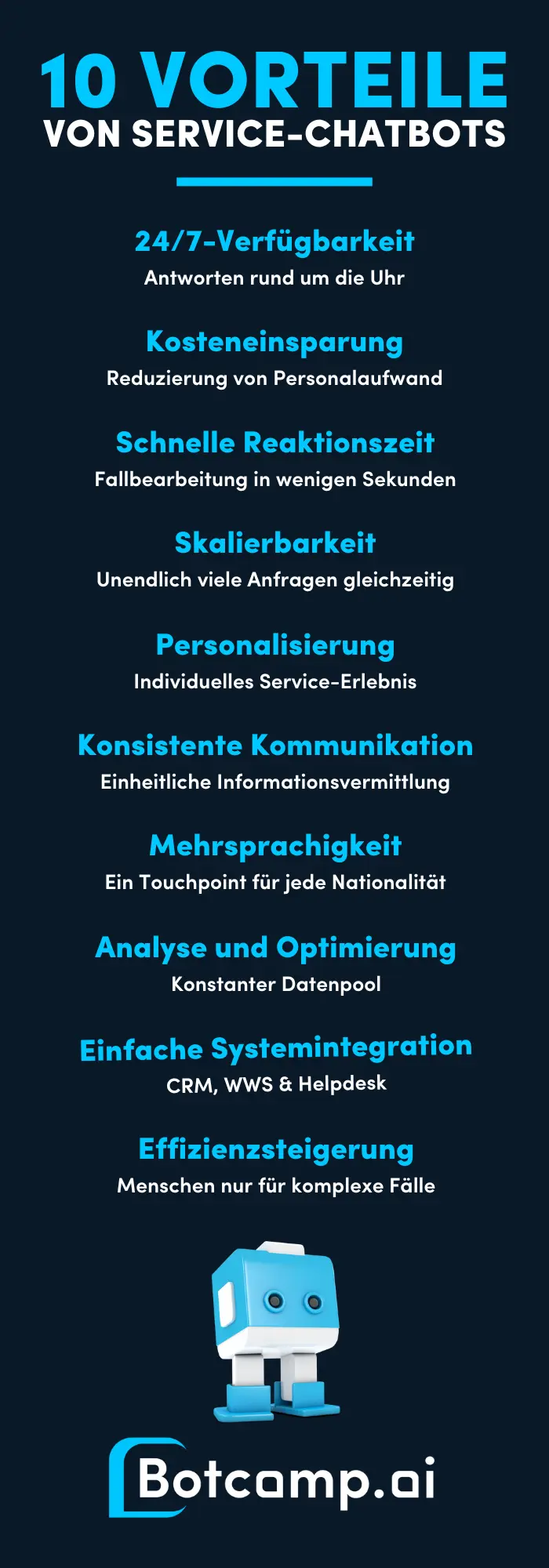 10 Vorteile von Chatbots für Unternehmen